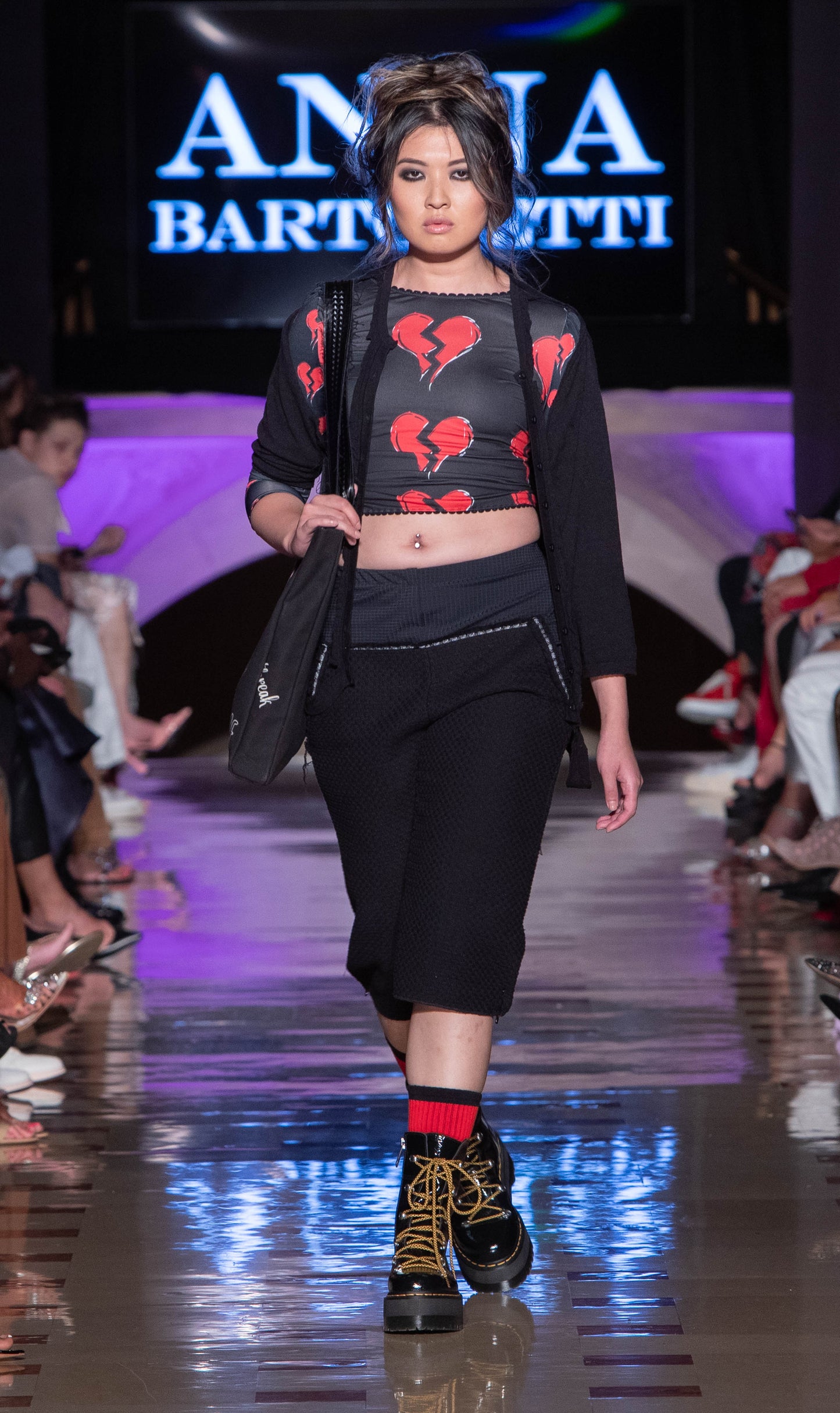 Black Heartbreak Top