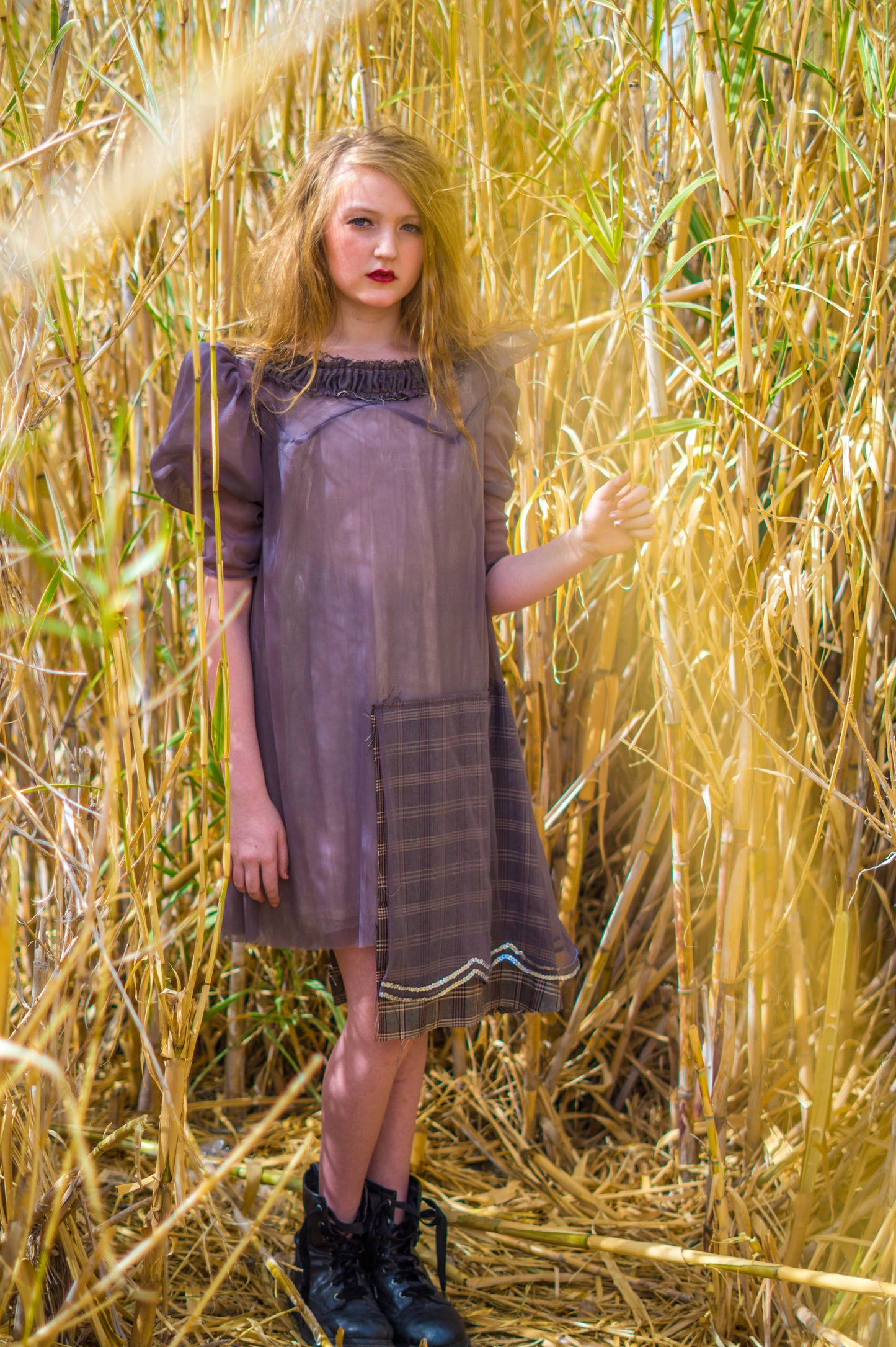 Miss matched sleeve dress
